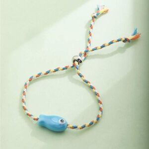 Colorful Fish Charm Bracelet S976